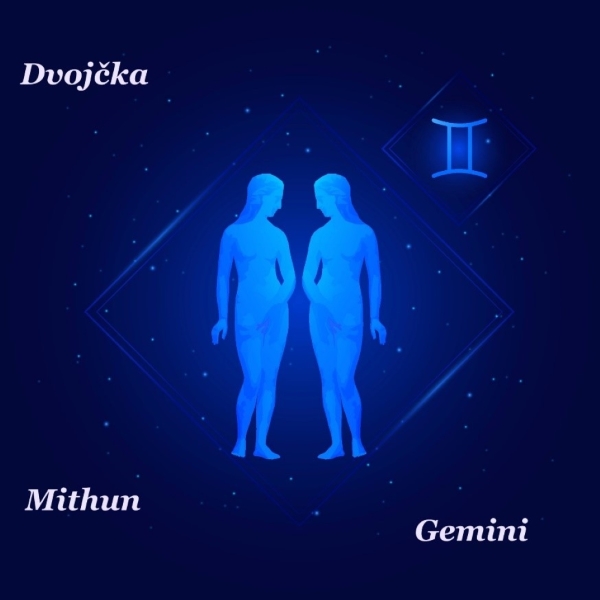 Ascendent DVOJČKA ali Luna v Dvojčku