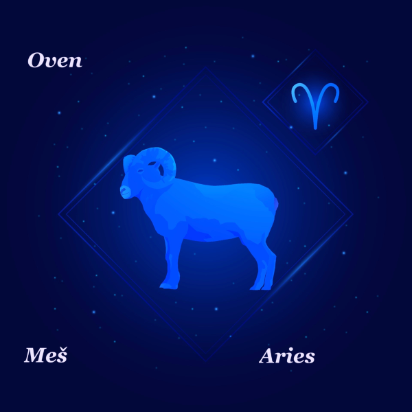 Ascendent OVEN ali Luna v Ovnu